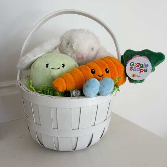 Easter Bunny 5.5” Gigglescape Plush Rabbit Stuffed Animal - Picture 6 of 10